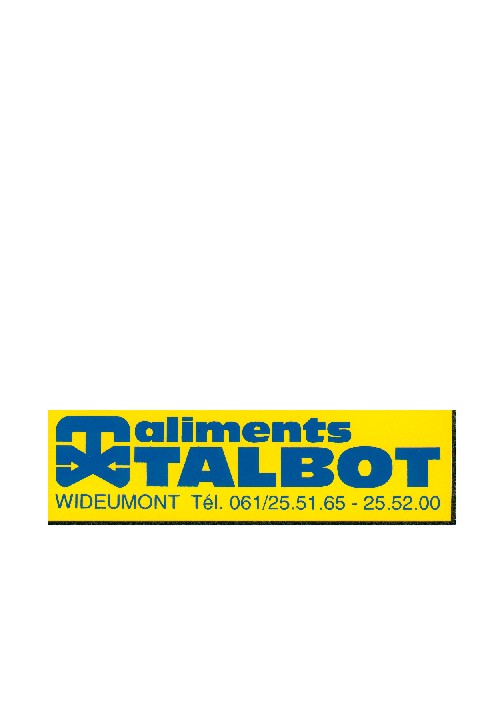 TALBOT ALIMENTS